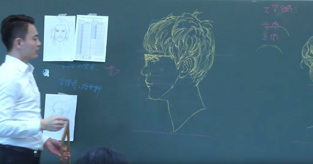 紅到日本去!台灣帥老師「手繪人體構造圖」教學 超狂成品「逼真到像3D」網看傻:醫學課還美術課?