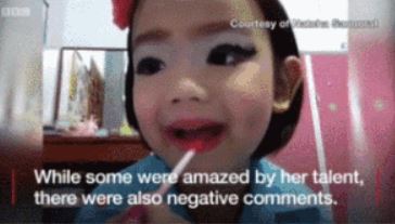 5歲當上網紅！小女孩「從小立志當化妝師」11歲就站上國際　12歲生日「買BMW送自己」全球讚翻