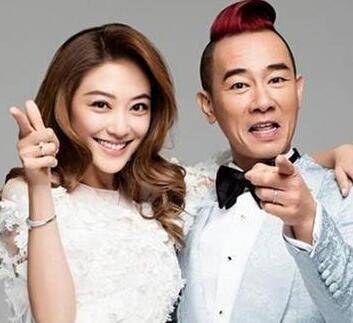 應采兒只是換了一個髮型，至少減齡13歲！陳小春都不好意思帶出去