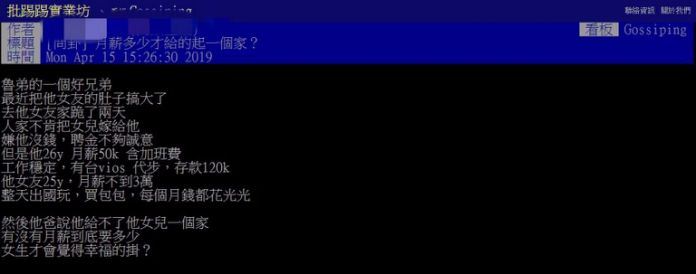 女友不小心懷孕！26歲男「月薪50k存款120k」還有車　登門「跪2天求婚」女友爸狠拒絕：你養不起