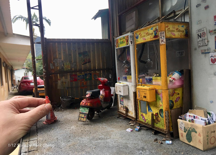 紅到國外！台灣「微縮模型大神」作品老外盛讚　神還原「台灣美麗街景」驚豔眾人：連垃圾都超逼真