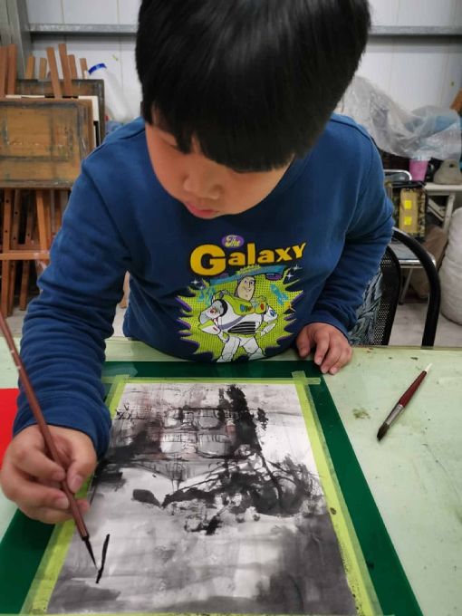 亞洲難得一見小畫家！「金門10歲男孩」天賦驚艷國際　無師自通「畫出超猛水彩畫作」專家讚：住著老靈魂