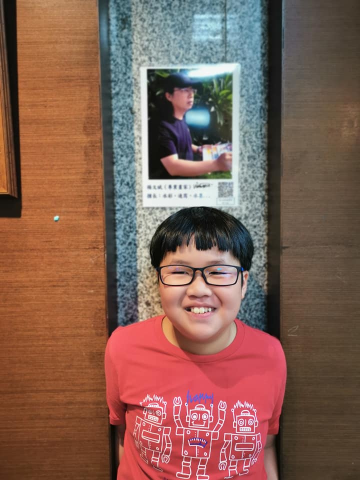 亞洲難得一見小畫家！「金門10歲男孩」天賦驚艷國際　無師自通「畫出超猛水彩畫作」專家讚：住著老靈魂
