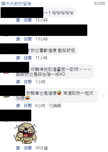 台灣人の默契！騎士等紅燈「停在路邊休息」　一看後照鏡「看到人形蜈蚣」笑翻：訓練有素ㄟ