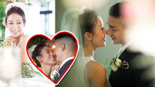 36歲梁靖琪宣布二婚，古天樂等人都有出席婚宴，前夫曾是億萬富翁
