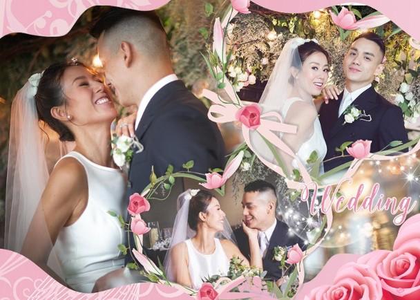 36歲梁靖琪宣布二婚，古天樂等人都有出席婚宴，前夫曾是億萬富翁
