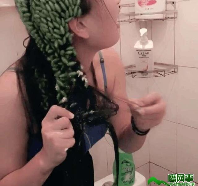  少女用「蒼耳」製作了漂亮的衣裳，連頭髮都沾滿了蒼耳，接下來不堪設想了！