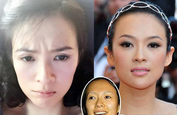 11位女星「素顏vs化妝」前後對比好驚人　趙薇沒變、Baby較暗沈、林志玲不愧台灣第一名模！