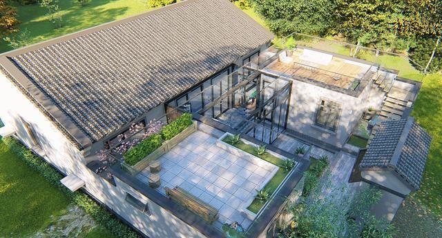 回報父母恩！孝子不惜花130萬「打造最美三合院」　「徜徉山林之間」絕美陽光房曝光