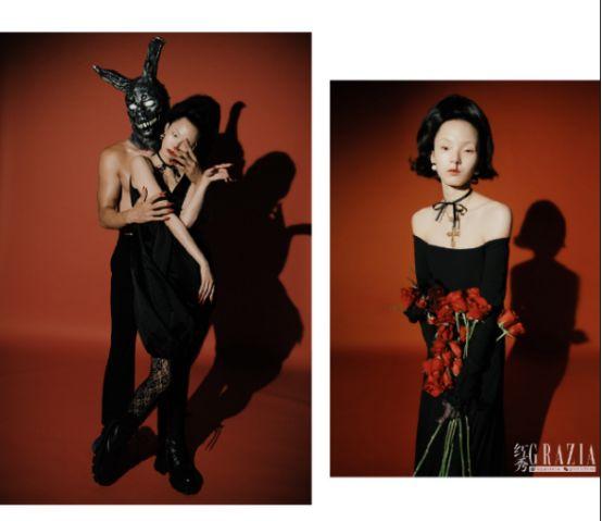 她擁有完美腿型，外號「小怪物」，畫無眉妝神似外星人，演美人卻驚艷四座！