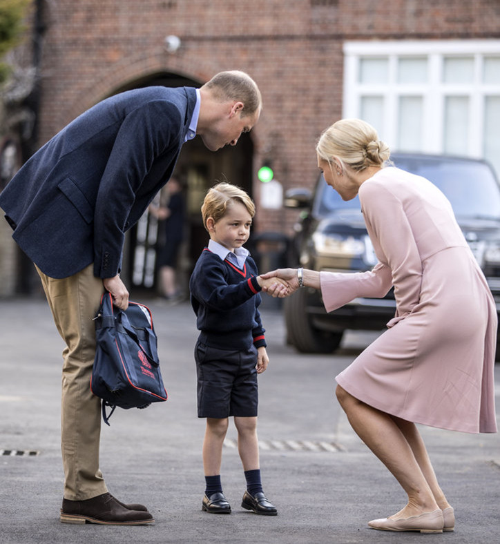 6歲喬治王子「二年級就沒休息時間」，課餘還要接受培訓，不比爸媽輕鬆！