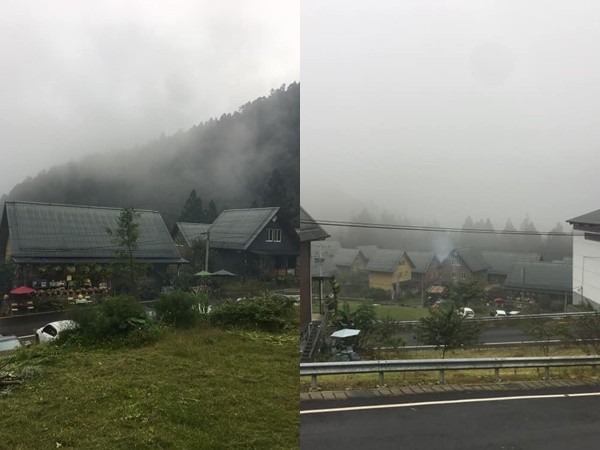 不用去日本！他帶老婆住「台灣版合掌村」旅費省10倍 雲霧繚繞「宛如置身仙境」網讚：只差沒下雪！