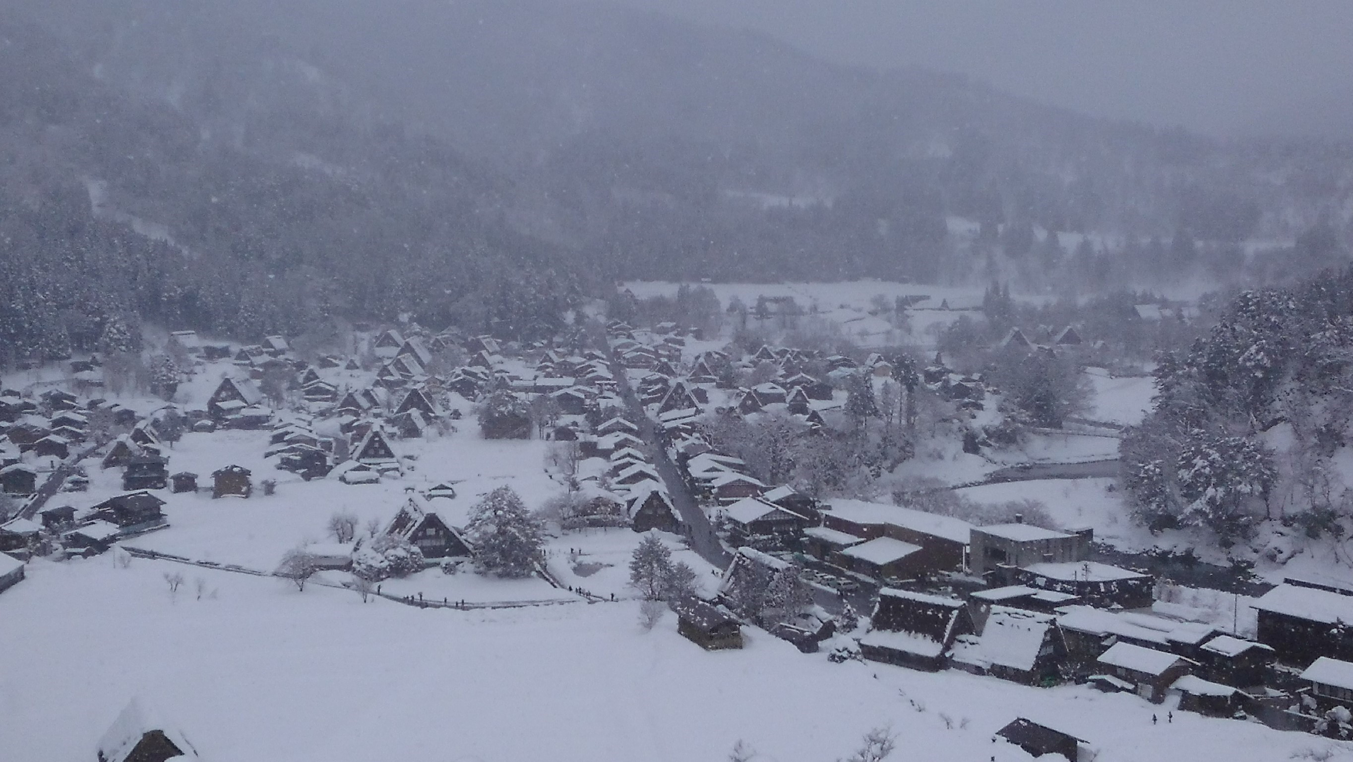 不用去日本！他帶老婆住「台灣版合掌村」旅費省10倍 雲霧繚繞「宛如置身仙境」網讚：只差沒下雪！