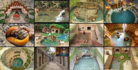 真人版「我的世界」!越南小哥徒手挖豪宅,還自帶泳池,惹6千萬網友羨慕:一級度假體驗