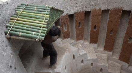 真人版「我的世界」!越南小哥徒手挖豪宅,還自帶泳池,惹6千萬網友羨慕:一級度假體驗