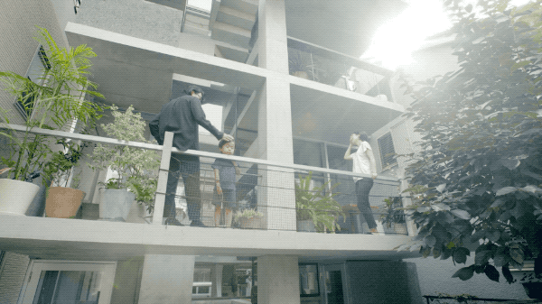 建築師花8年把「14坪土地」打造成「半露天4層住宅」　「5陽台5樓梯」內部設計讓人驚豔