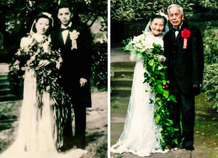 把妳當孩子疼！21張證明「真愛不會敗給時間」的超甜照片　老夫老妻「熱戀70年」寵溺眼神依然不變❤️