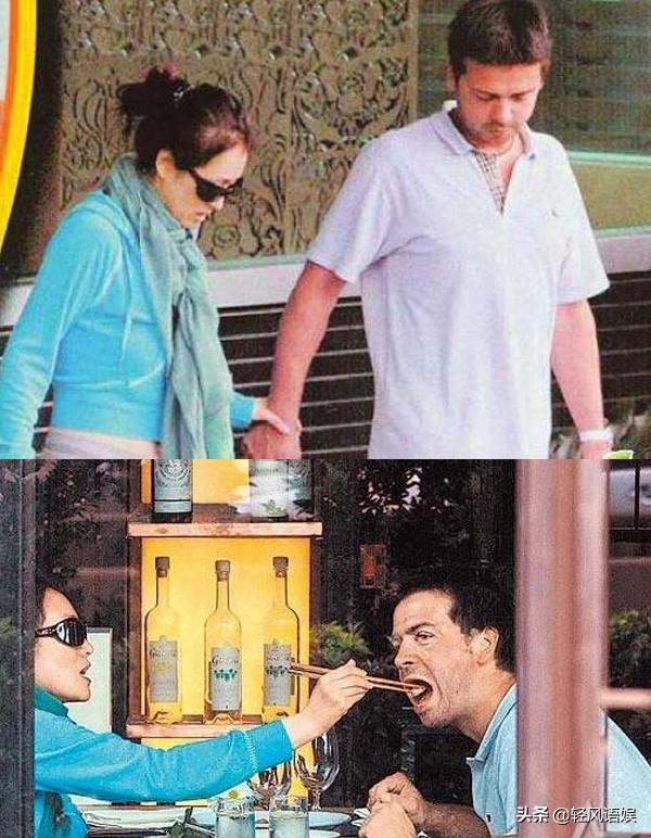 53歲鞏俐與71歲老公「同框近照」如年輕小情侶！容貌逆齡生長「陽光下深情對望」愛的眼神讓人融化