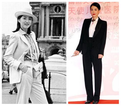 40年穿搭不敗！林青霞「前衛時尚穿衣」引領潮流，楊冪王菲爭相模仿，美得件件出爆款