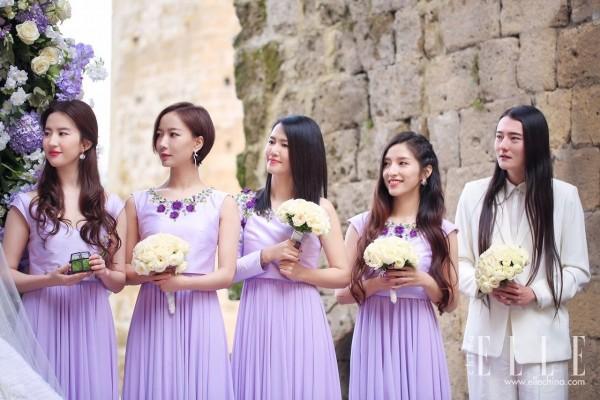 有一種伴娘叫劉亦菲!仙氣十足的她每次都「盡力不打扮化淡妝」,當看到她和新娘同框那一刻:氣質不允許低調!