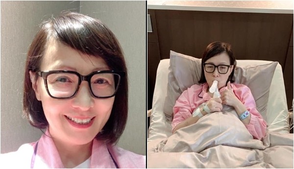 確診肺腺癌！寶媽哽咽「醫生要我別擔心」近況曝光 　聖誕節動手術「曾志偉扮聖誕老人」笑陪度難關