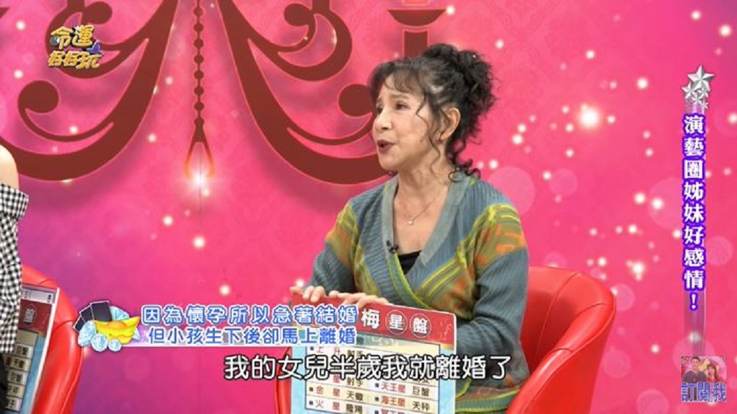 為愛退演藝圈!林美照親姊「挺大肚抓猴」首曝離婚內幕 苦當單親媽13年「有伴也堅持不結婚」