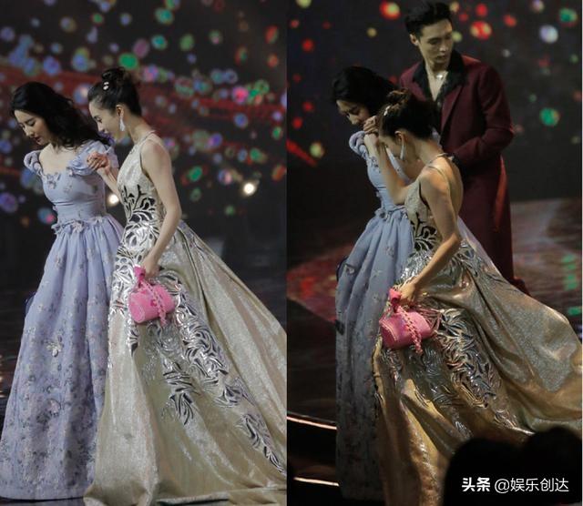 當紅四大女神罕見同台鬥豔！baby、楊冪精緻甜美，佟麗婭大秀美背，劉亦菲「一襲繁花公主裙」閃耀全場