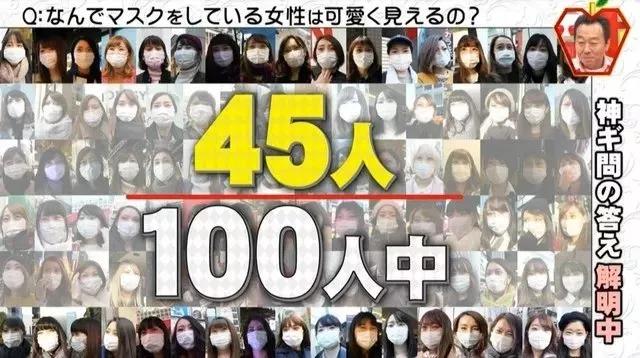 日本女生為什麼愛戴口罩？看完100位妹子戴口罩的「前後對比照」，你就知道真相了