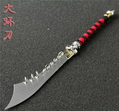 古代大刀為何要裝上鐵環？遇到「刀上有9個環」的趕緊躲遠點：此人不簡單