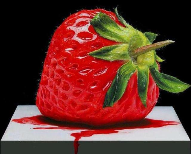 大師畫「壞草莓」賣900萬！網友看不懂認為不值，專家「放大10倍」之後卻拍案叫絕