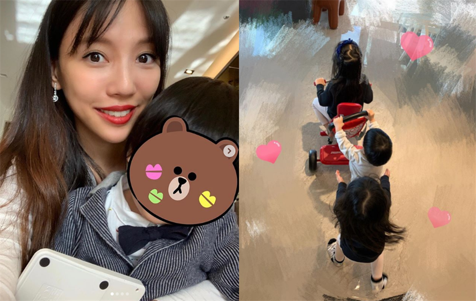 王力宏愛妻曬「母子溫馨互動」畫面超有愛！　一家5口和樂「不忘關心大眾」為疫區加油打氣