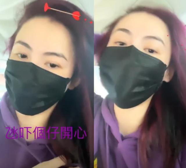 40歲張柏芝為哄「小情人」開心染紫髮！素顏自拍時尚又減齡，「二兒子出鏡」桃花眼帥到犯規