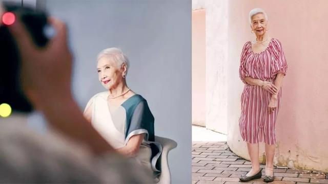 做一生家庭主婦「89歲丈夫離去」轉念：為自己活　「93歲出道當模特兒」爆紅：我想永遠當少女