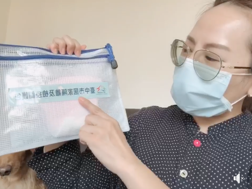 從義大利回台！錦雯老公「乖乖居家檢疫中」吃飯都躲起來　她曝「其實沒必要恐慌」：給政府100分