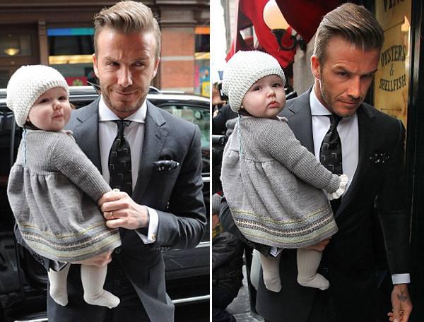 不再是小胖妞?貝克漢姆「8歲女兒cos赫敏」小腿纖細雙下巴不見,完美繼承父親高顏值