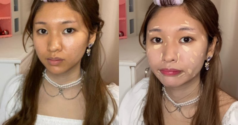 櫻花妹仿妝「TWICE超美成員」相似度百分百！連嘴型都神複製「下秒露出素顏」眾人看呆：根本易容術