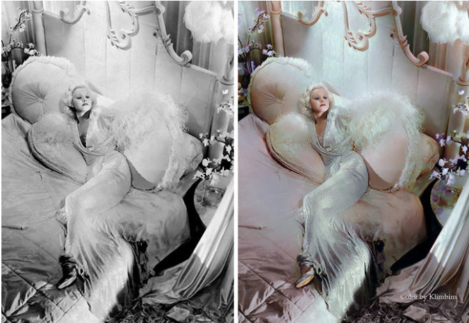 回到輝煌年代！藝術家把「好萊塢黃金年代明星」黑白照變彩色　奧黛麗赫本「對鏡頭露最迷人笑容」美翻