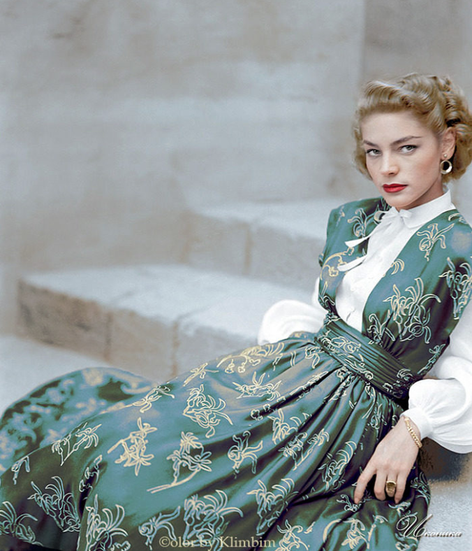 回到輝煌年代！藝術家把「好萊塢黃金年代明星」黑白照變彩色　奧黛麗赫本「對鏡頭露最迷人笑容」美翻