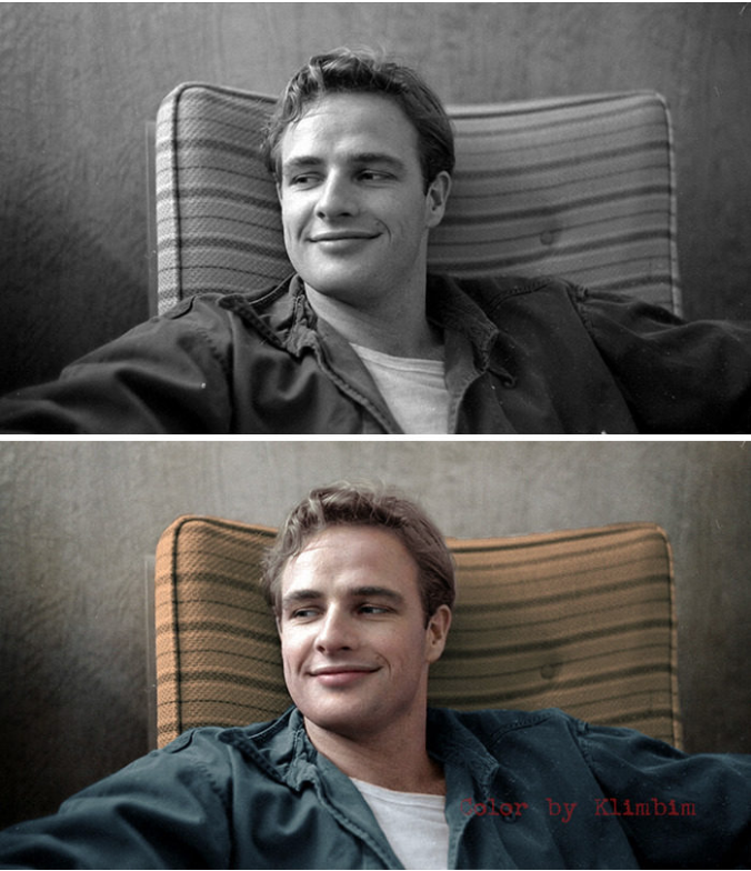 回到輝煌年代！藝術家把「好萊塢黃金年代明星」黑白照變彩色　奧黛麗赫本「對鏡頭露最迷人笑容」美翻