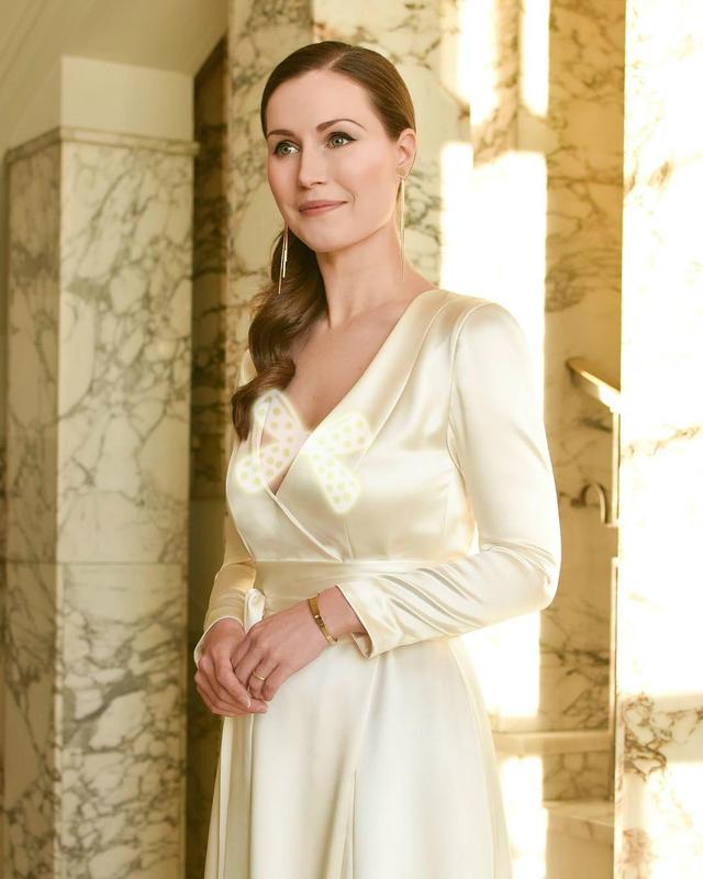 最美「鐵娘子」！34歲芬蘭總理「天生明星臉」讓人挪不開眼，優雅氣質一點不輸各國王妃