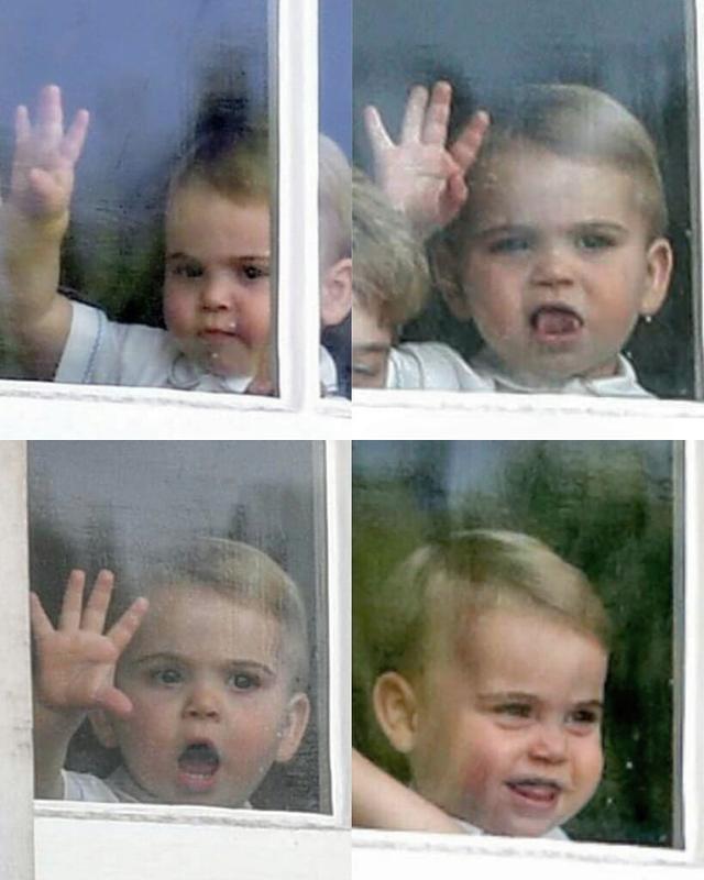 呆萌路易小王子即將2周歲啦!完美「繼承哥哥表情包」搞怪又可愛,備受老王儲爺爺寵愛