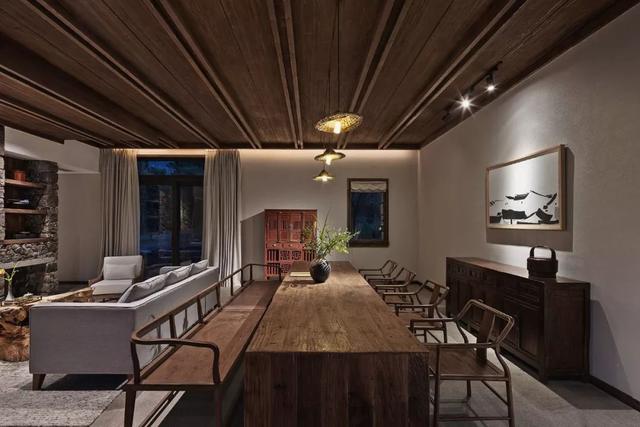 中式民宿「藏於深山中」禪意十足！家具布置「中西合璧」別出心裁　「古今元素結合」猶如歸隱仙境