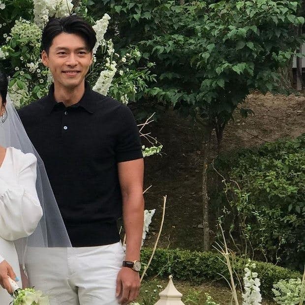 誰才是主角！玄彬參加婚禮「太平洋寬肩電暈全場」　下秒「望向新娘寵溺一笑」太甜：新郎要吃醋了啦