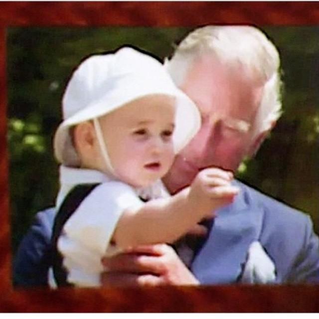 王室也是隔代親！71歲老王儲查爾斯超寵孫「為喬治王子建樹屋」被小路易抓臉開懷大笑