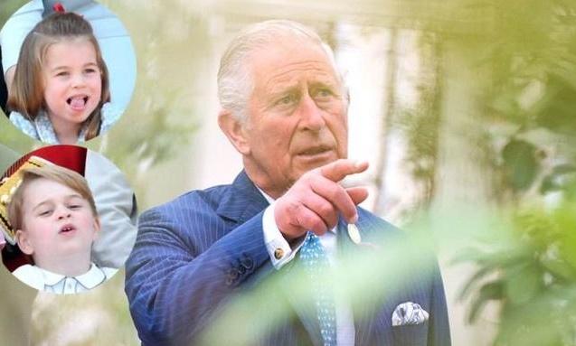 王室也是隔代親！71歲老王儲查爾斯超寵孫「為喬治王子建樹屋」被小路易抓臉開懷大笑