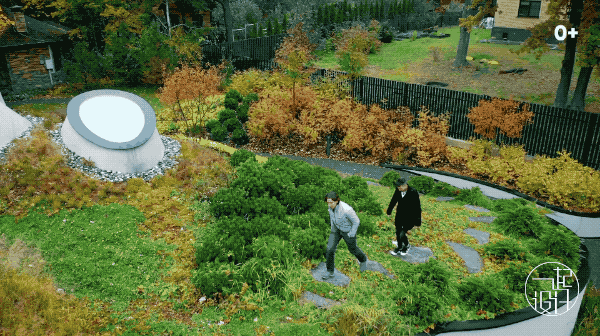 整棟別墅「沒有一面牆是直的」如詩如畫　室內裝潢前衛「頂上超大花園」與自然融為一體