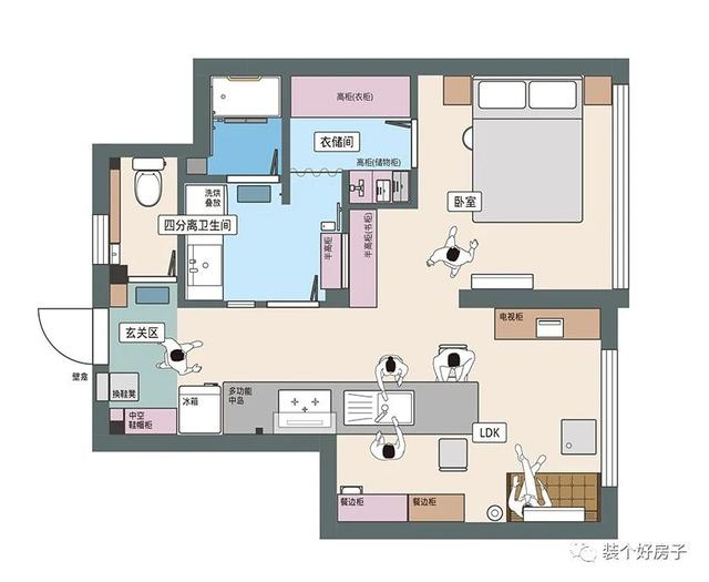 女孩爆改「14.5坪小屋」一人居住，超強收納「獨立衣帽間」4分離衛浴，舒適實用日式風