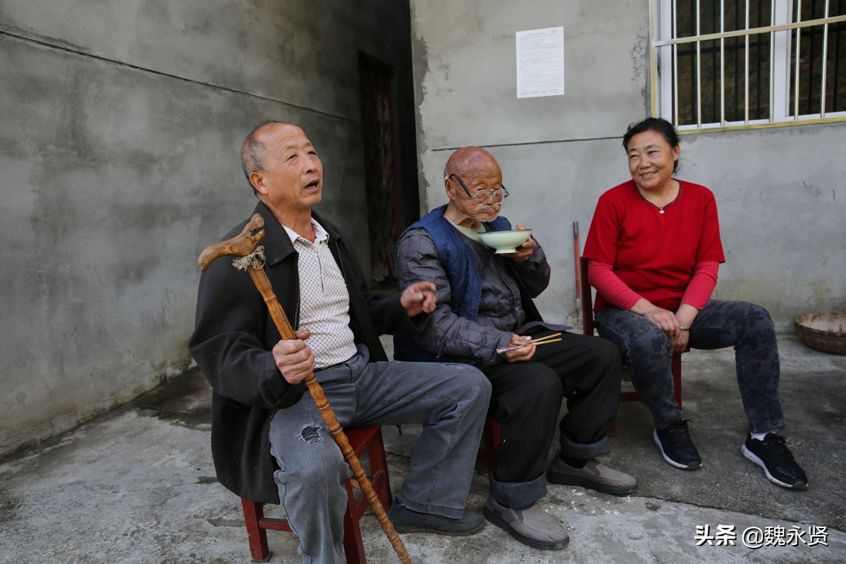 63歲孝兒退休後返鄉隱居「住200年老房」過山中生活　種田養豬「陪伴92歲老父」天天散步談心
