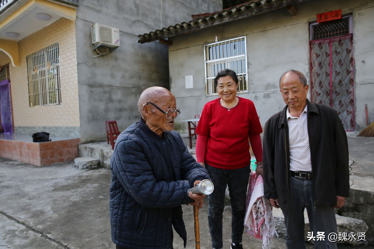 63歲孝兒退休後返鄉隱居「住200年老房」過山中生活　種田養豬「陪伴92歲老父」天天散步談心