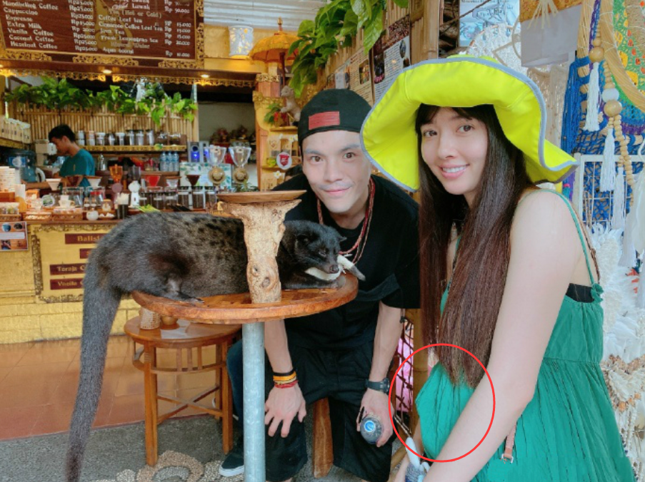 郭碧婷備孕成功？與向佐甜蜜旅遊過二人世界「衣著寬鬆腹部凸起」飄孕味，合照眉眼間更是難掩笑意